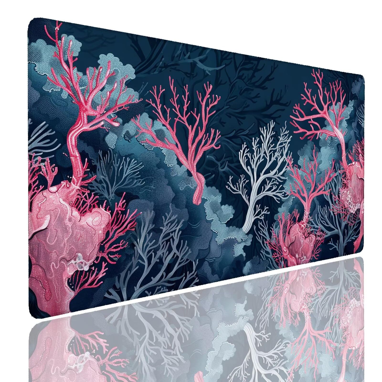 Mauspad XXL 1400x800x4mm Wasserdicht Schreibtischunterlage rutschfeste Speed Gaming Mousepad Pink (16) Groß Desk Mouse Mat Maus Pad, Schreibtisch Unterlage Deko für PC, MacBook, Laptop, Home Office