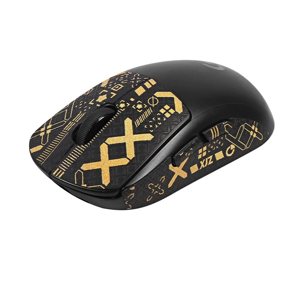 Mouse Grip Tape, Kompatibel mit Logitech G Pro Griptape Gaming Mouse, Anti-Slip Griffband Gaming Maus Zubehör, Self-Adhesive Pre-Cut Stickers Mouse Grip Tape, Mouse NOT Included (Gold)