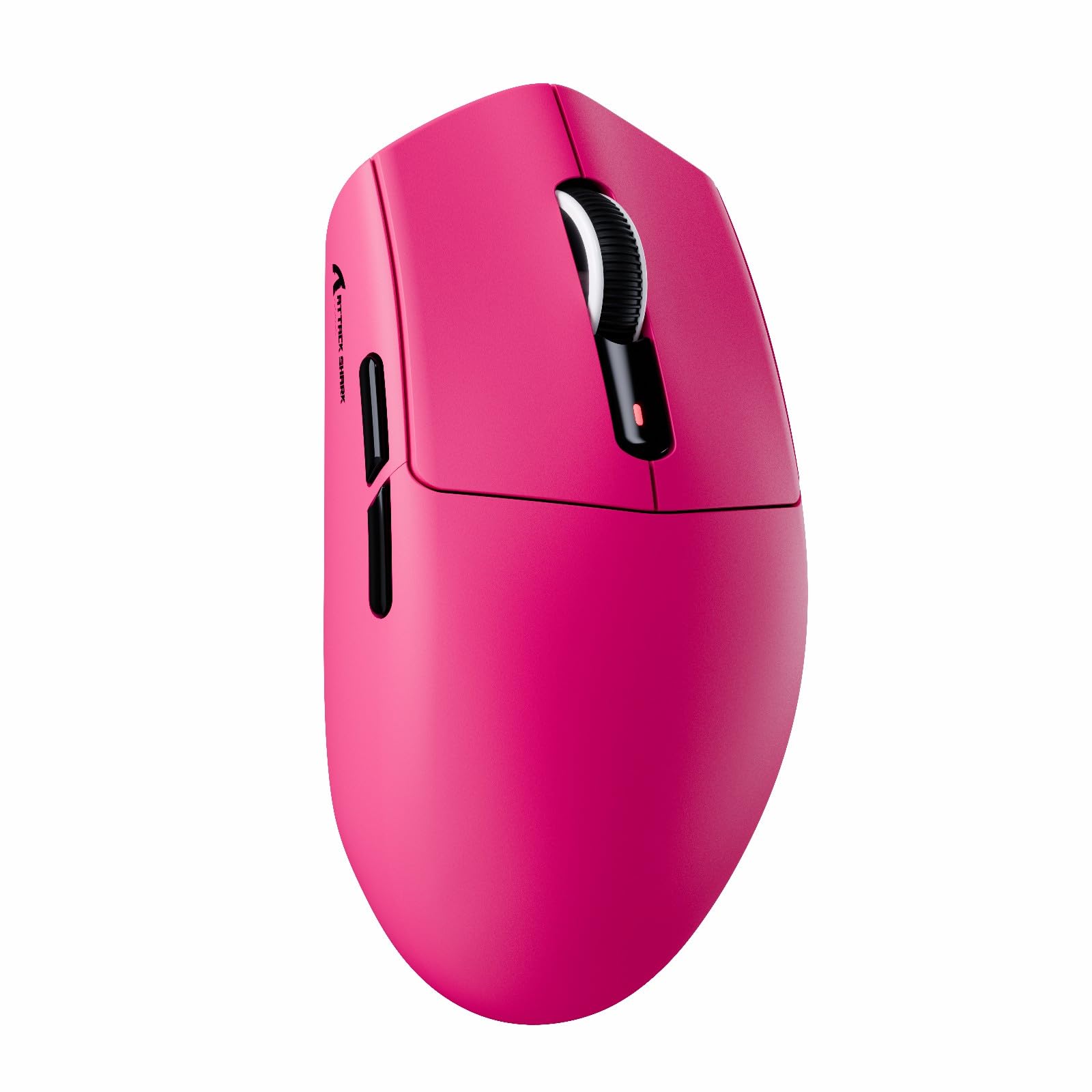 ATTACK SHARK G3 Kabellose Gaming-Maus, 25000 DPI, PAW3311-Sensor, 59g Superlight G305 Gamer-Mäuse, 80 Millionen Klicks, 500-mAh-Akku, Bluetooth/2.4G/Kabelgebundene, Für Win 11/PC/Mac, Beerenrot