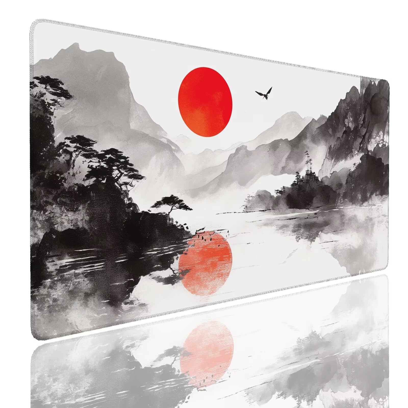 Mauspad XXL 1400x800x4mm Wasserdicht Schreibtischunterlage rutschfeste Speed Gaming Mousepad Rectangle (7) Groß Desk Mouse Mat Maus Pad, Schreibtisch Unterlage Deko für PC, Laptop, Home Office