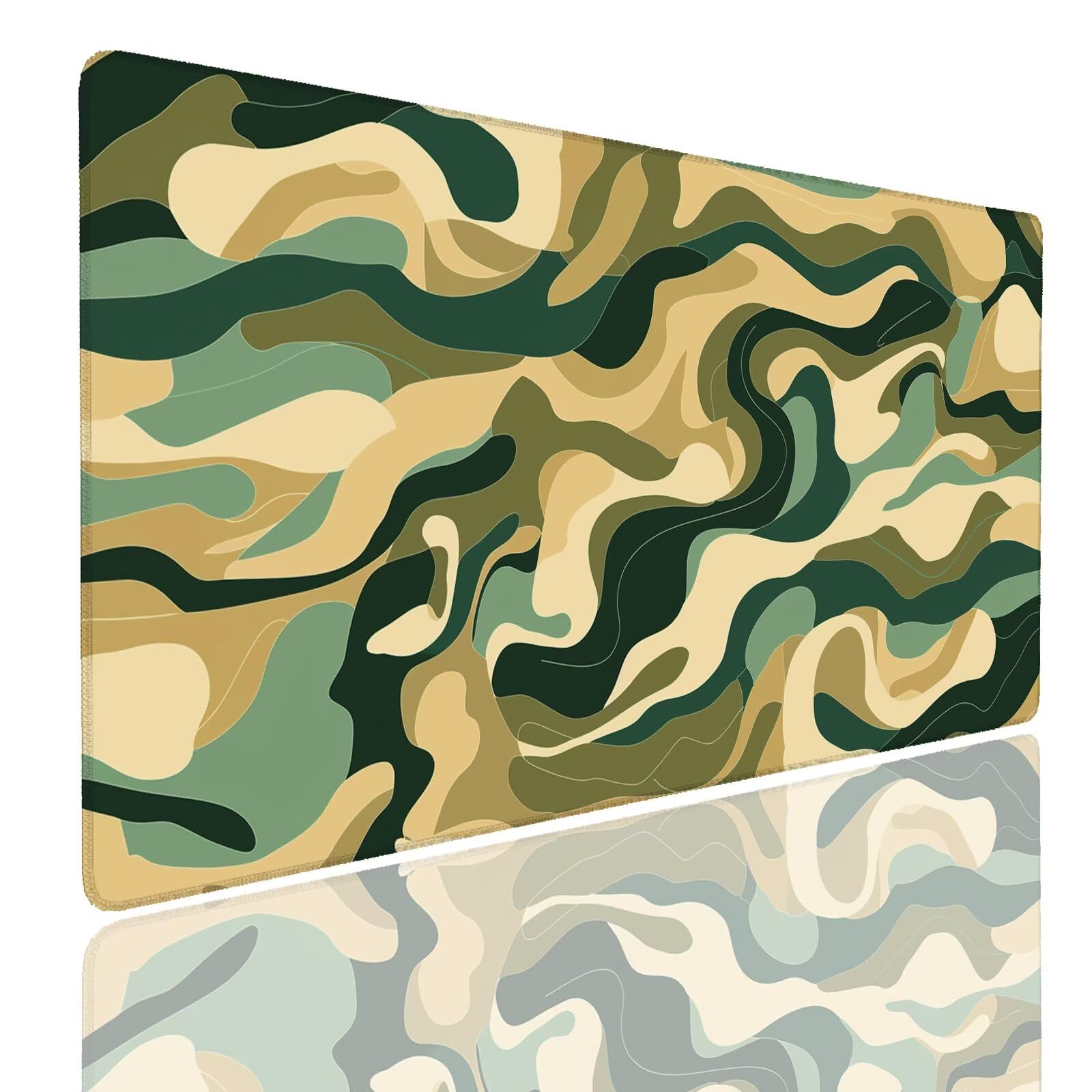 Mauspad XXL 1400x800x4mm Wasserdicht Schreibtischunterlage rutschfeste Speed Gaming Mousepad Retro (2) Groß Desk Mouse Mat Maus Pad, Schreibtisch Unterlage Deko für PC, MacBook, Laptop, Home Office