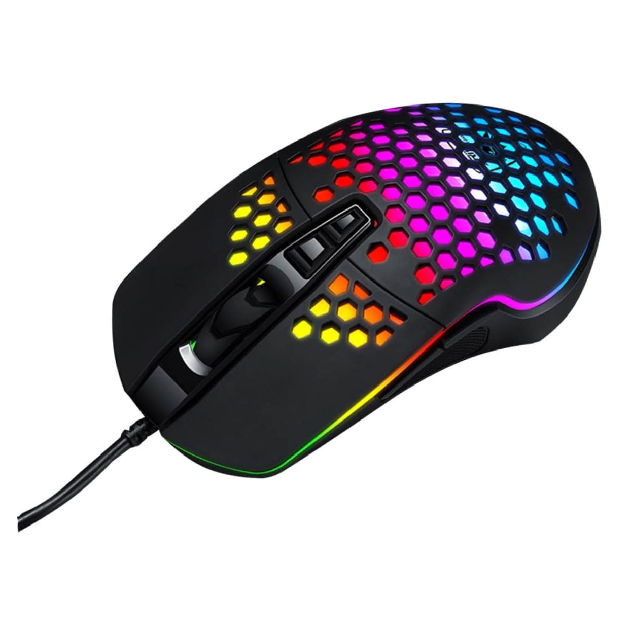 Veemoon Gaming-Maus Mit Kabel Für Pc Desktop-Computer Optische Maus Kreative Spielmaus Kabelgebundene Maus Für Home Entertainment