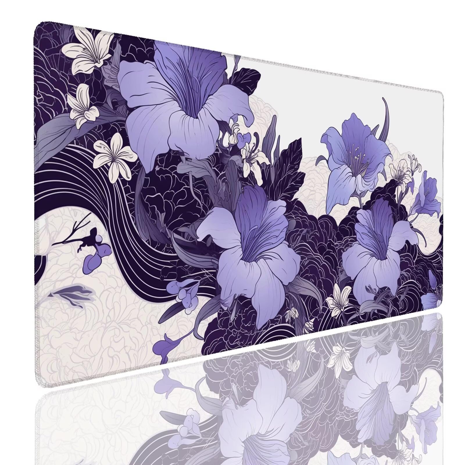 Mauspad XXL 1400x800x4mm Wasserdicht Schreibtischunterlage rutschfeste Speed Gaming Mousepad Square (10) Groß Desk Mouse Mat Maus Pad, Schreibtisch Unterlage Deko für PC, MacBook, Laptop, Home Office