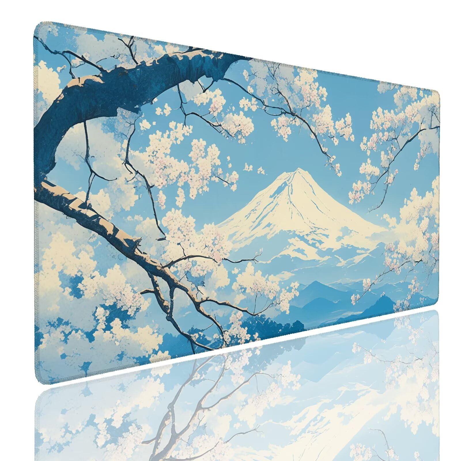 Mauspad XXL 900x600x4mm Wasserdicht Schreibtischunterlage rutschfeste Speed Gaming Mousepad Square (7) Groß Desk Mouse Mat Maus Pad, Schreibtisch Unterlage Deko für PC, MacBook, Laptop, Home Office