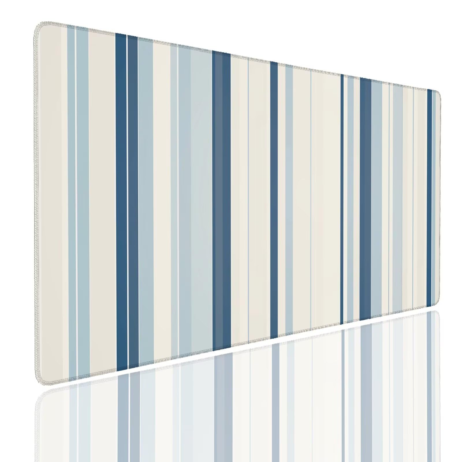 Mauspad XXL 900x500x4mm Wasserdicht Schreibtischunterlage rutschfeste Speed Gaming Mousepad Stripes (1) Groß Desk Mouse Mat Maus Pad, Schreibtisch Unterlage Deko für PC, MacBook, Laptop, Home Office