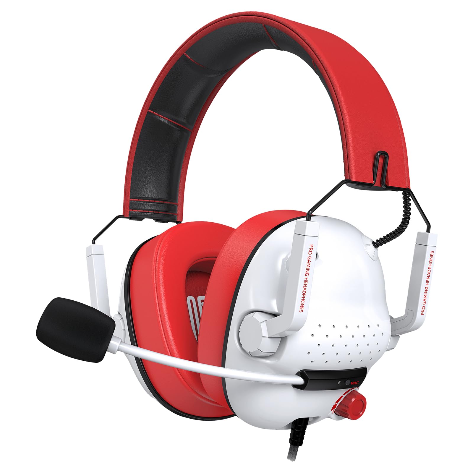 Gaming-Headsets für PC Kabelgebundene Kopfhörer mit Mikrofon 7.1 Surround Sound Computer USB Headsets für Laptop Streaming