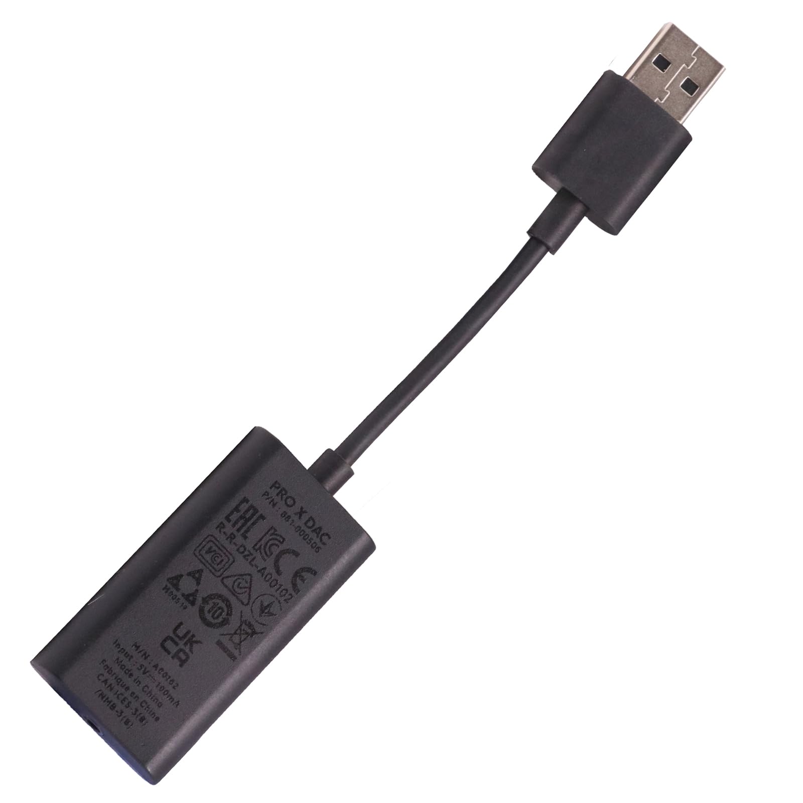 BestParts Gaming Headset Soundkarte USB Audio Adapter Kompatibel mit Logi G PRO X Gaming Wired Headset