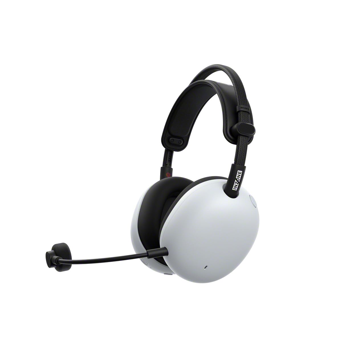 Sony INZONE H9 II kabelloses Gaming-Headset mit Noise Cancelling – mit Fnatic entwickelt, 360 Spatial Sound, Mikrofon mit KI-Rauschunterdrückung, 30h Akku, BT/LE/2,4 GHz/Kabel, PC – Weiß