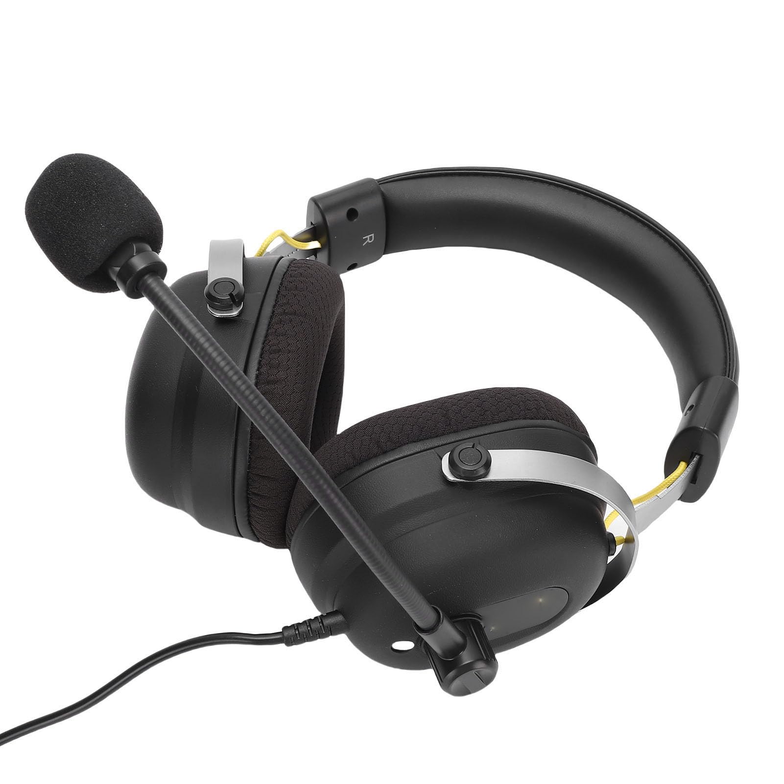 Gaming-Headset, 360°-Surround-Sound, ergonomischer Gaming-Kopfhörer, unterstützt Soundlokalisierung, 3,5-mm-Audiobuchse, Plug-and-Play