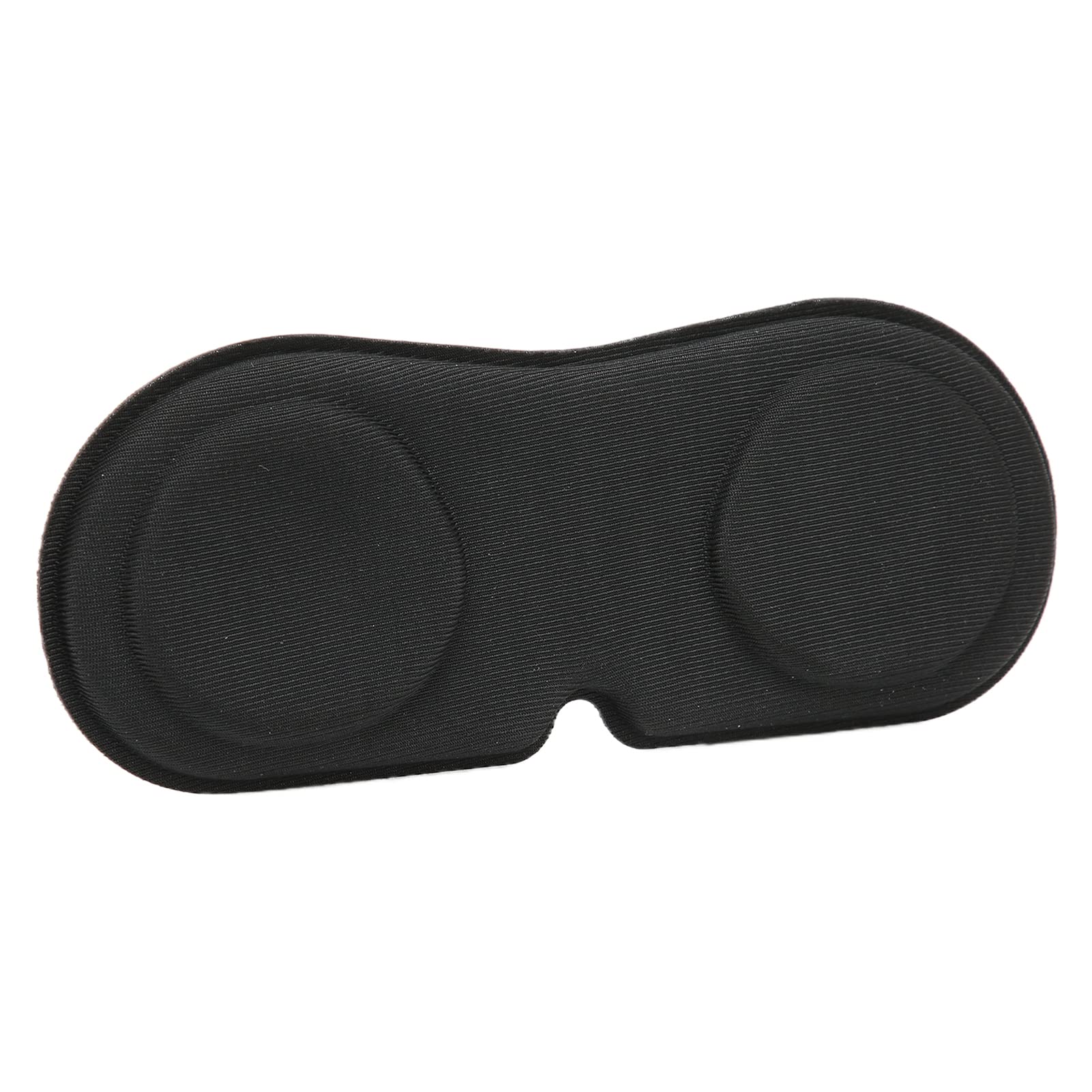 Denash VR -Objektivschutzkissen Anti -Scratch Waschantrage Tragbarer Objektivschutz für 2 VR Gaming Headset für Komfortable Sitzungen, Schwarzes Stoff Objektivschutzpolster für 2
