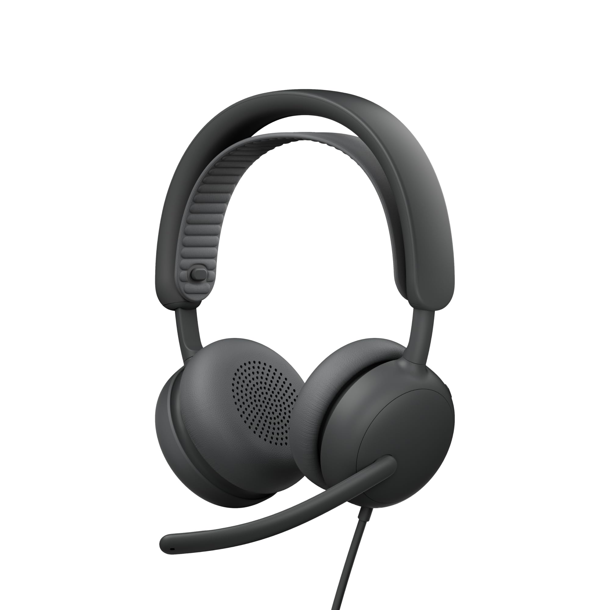 Logitech Zone Wireless 2 ES for Business – Kabelloses Headset mit Geräuschunterdrückung und Adaptive Hybrid ANC, Bluetooth, USB-C und USB-A, Zertifiziert für Microsoft Teams – Grafit