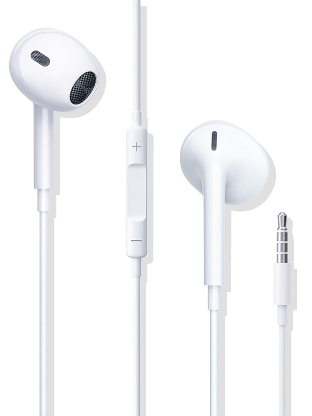 Kopfhörer mit Kabel 3.5mm In-Ear Ohrhörer mit Mikrofon und Lautstärkeregler Earphones Kompatibel mit iPhone 6/iPod/iPad/Huawei/Xiaomi/Samsung/Android/MP3/MP4/PC(A3)