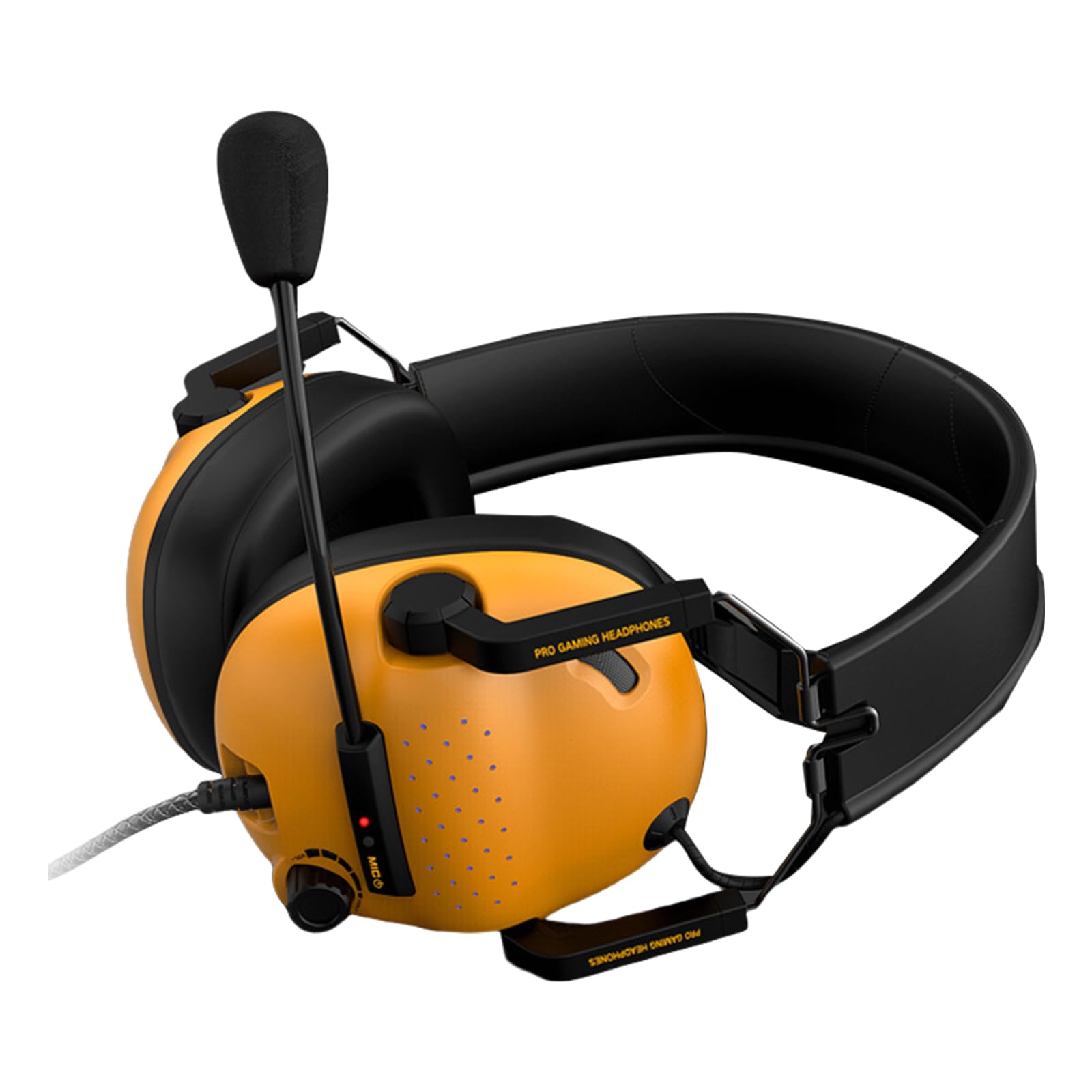 Gaming-Headsets für PC Kabelgebundene Kopfhörer mit Mikrofon 7.1 Surround Sound Computer USB Headsets für Laptop Streaming
