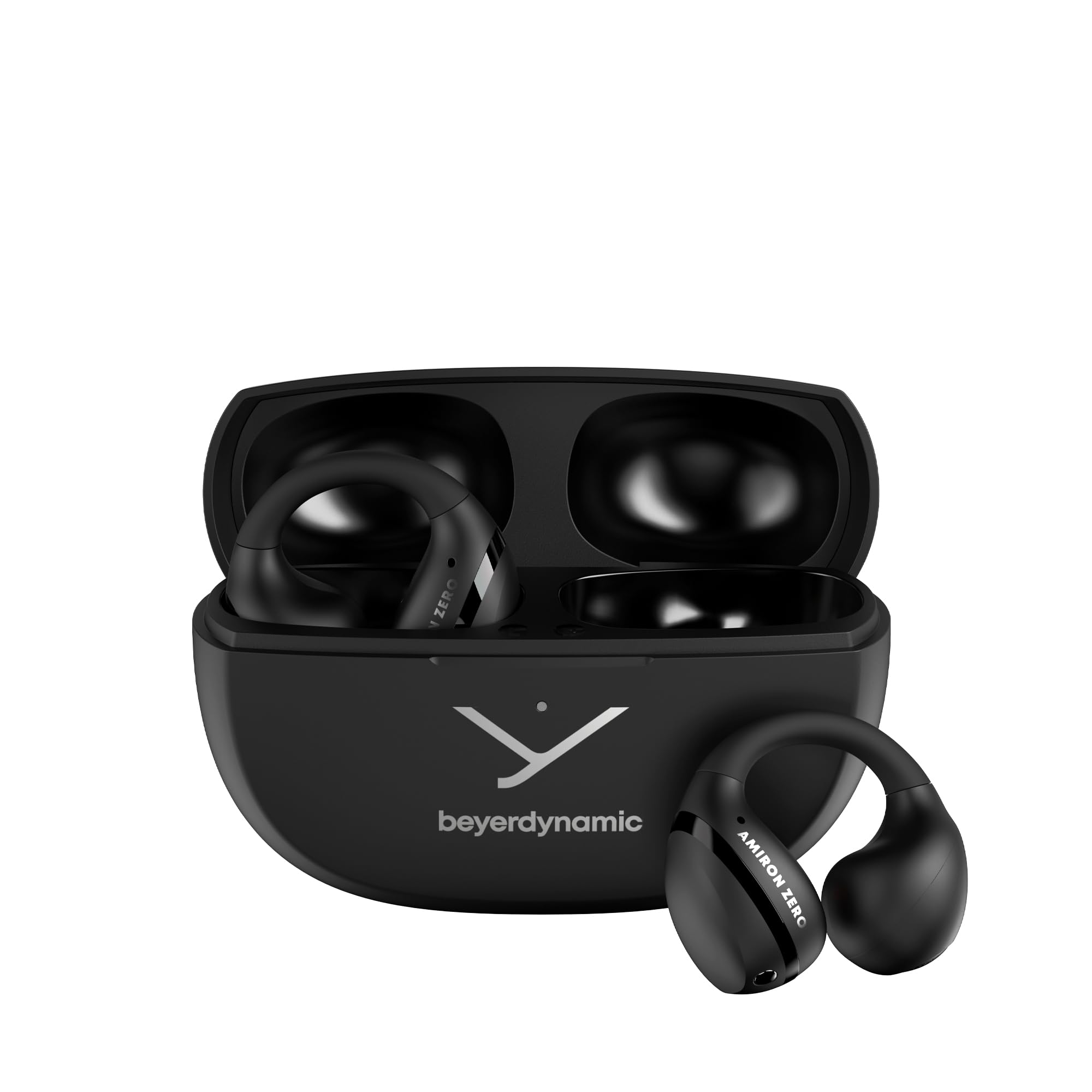 beyerdynamic AMIRON Zero Open- Ear Kopfhörer mit offenem Klangkonzept und innovativem Clip-Design, Bluetooth 5.4, 20 h Gesamtspielzeit, in schwarz
