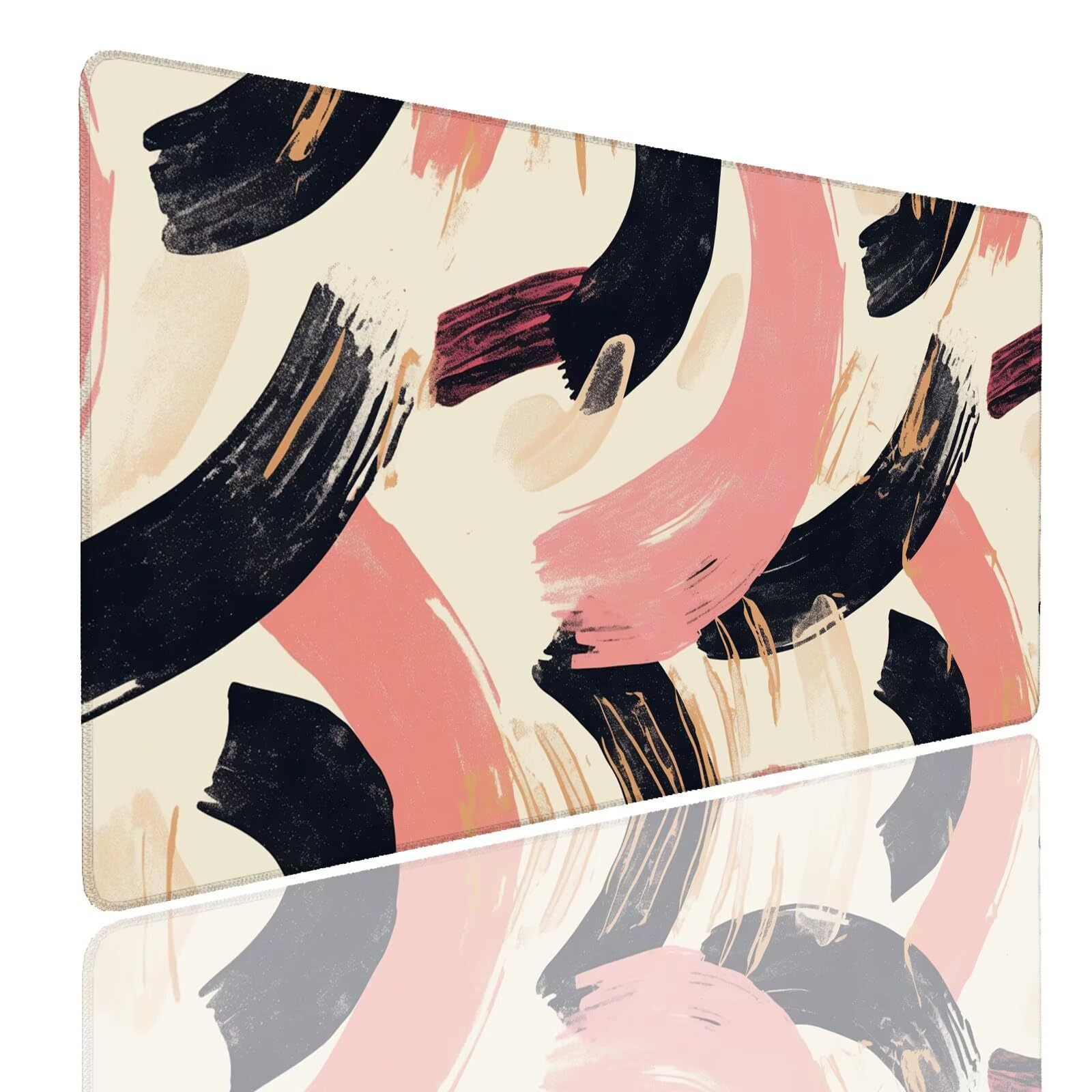 Mauspad XXL 900x600x4mm Wasserdicht Schreibtischunterlage rutschfeste Speed Gaming Mousepad Vintage (8) Groß Desk Mouse Mat Maus Pad, Schreibtisch Unterlage Deko für PC, MacBook, Laptop, Home Office