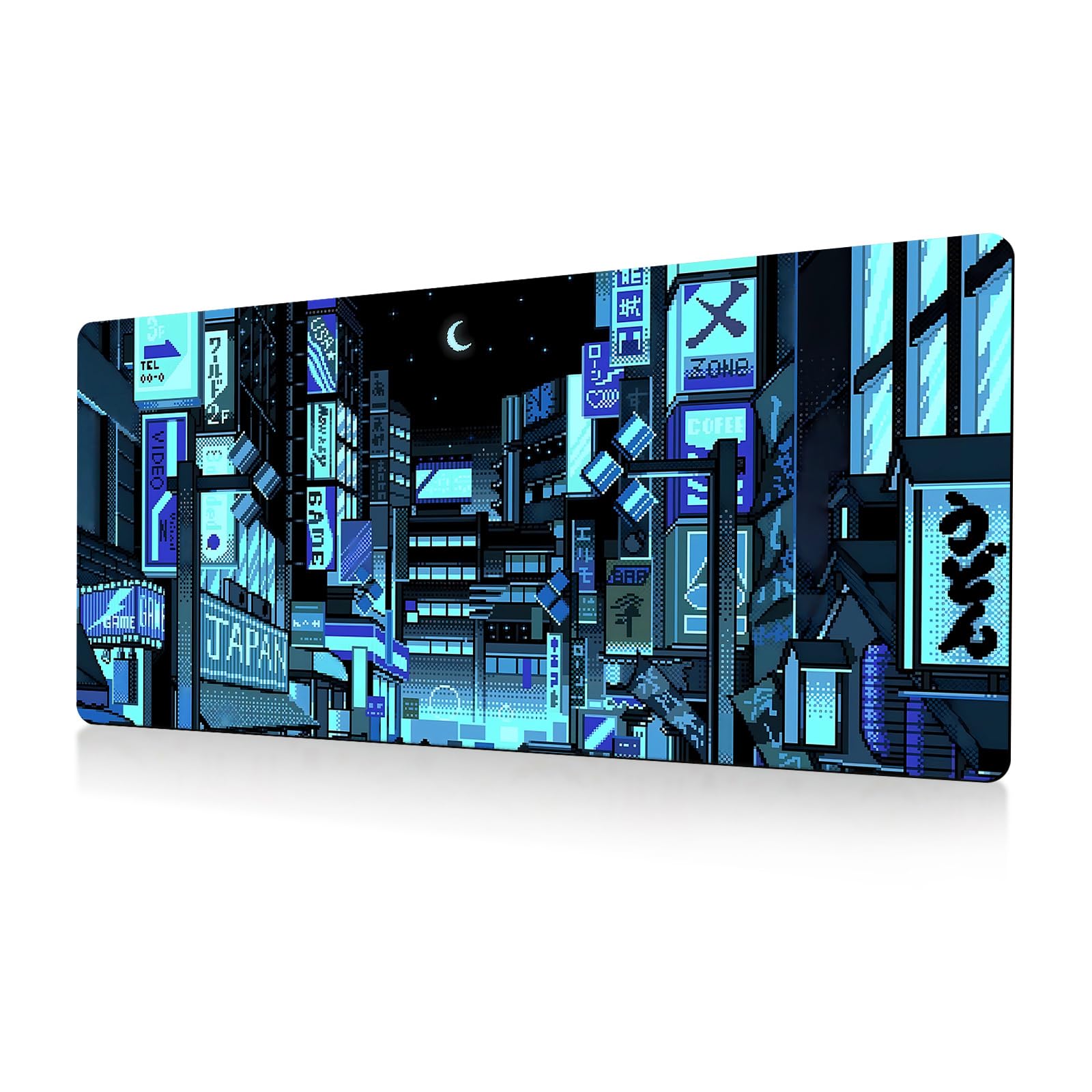Japanische Anime Large Gaming Maus Pad Mit Genähten Kantigem Nicht Überrutschen Naturkautschuk Basis wasserdichte Laptop Matten Gaming Maus