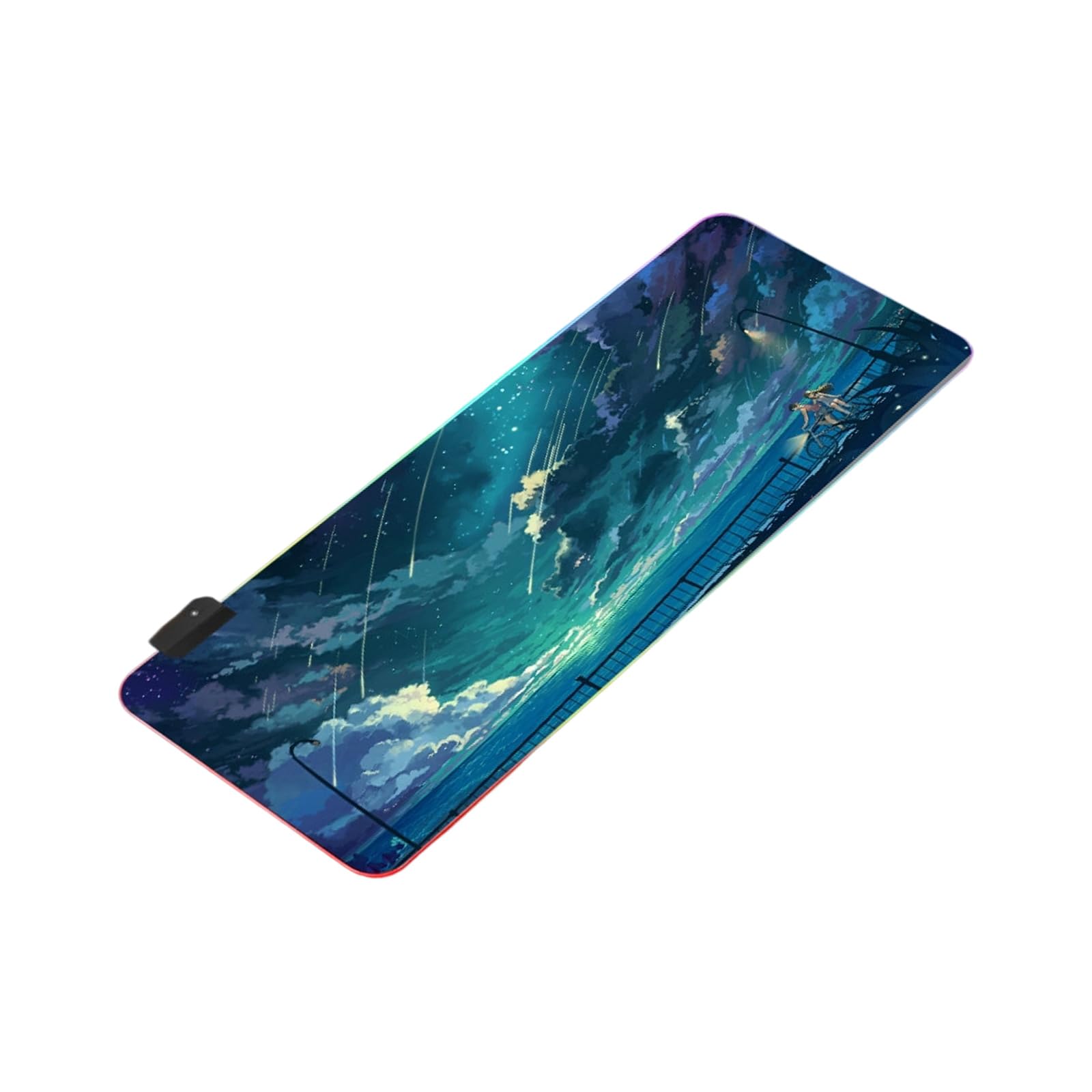 Gaming Mousepad PC Accessoires Schreibtischmatte Erweiterte Pad Maus Schreibtisch Innenraum Mit LED Maus