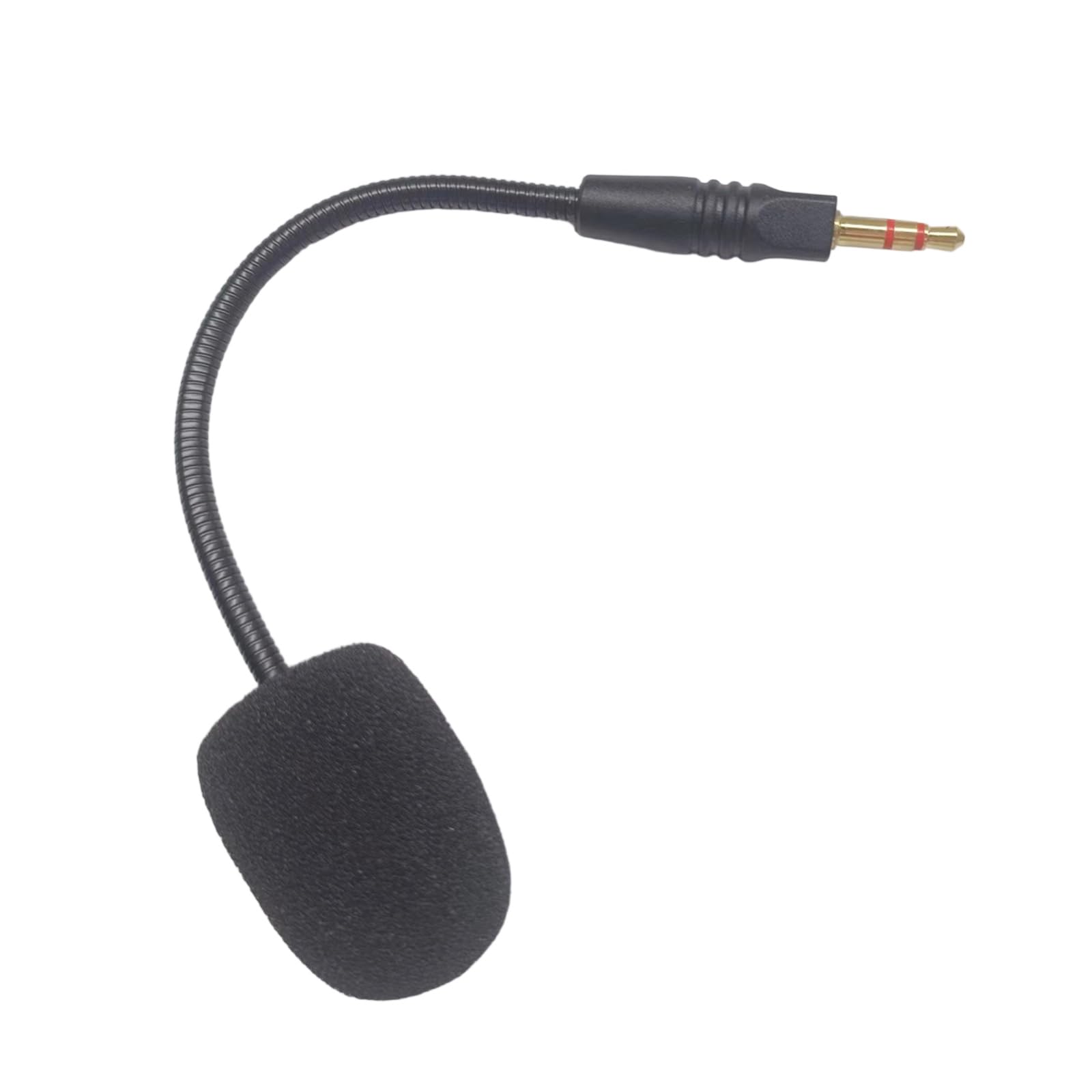 Langlebiges ABS-Metall-Ersatz-Mikrofon-Galgen, verstellbarer Arm für Kopfhörer, Mikrofon für klare Sprach-Chats, Streaming, abnehmbares Gaming-Headset-Mikrofon