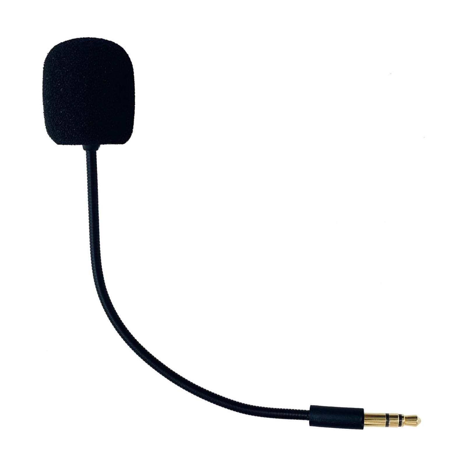 Ersatz Universal Mikrofon 3,5mm 3-Pol für Diktiergerät,Kopfhörern,Tablet,Laptop Abnehmbares Mikrofon mit Geräuschunterdrückung Professionelle Klangqualität Kristallklarer Sound Ra