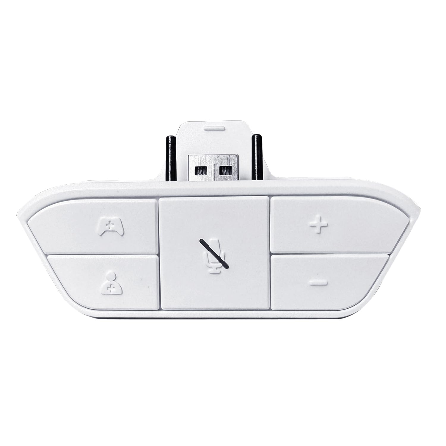 Plauduct Stereo Headset Adapter für XB One/One S/Elite 1&2/ für XB Series X|S-Controller, Mikrofon-CD-Headphone-CD-Player-Adapter, Audio-Set für Xbox Series S|X & Xbox One Spieler, Weiß CD-Player