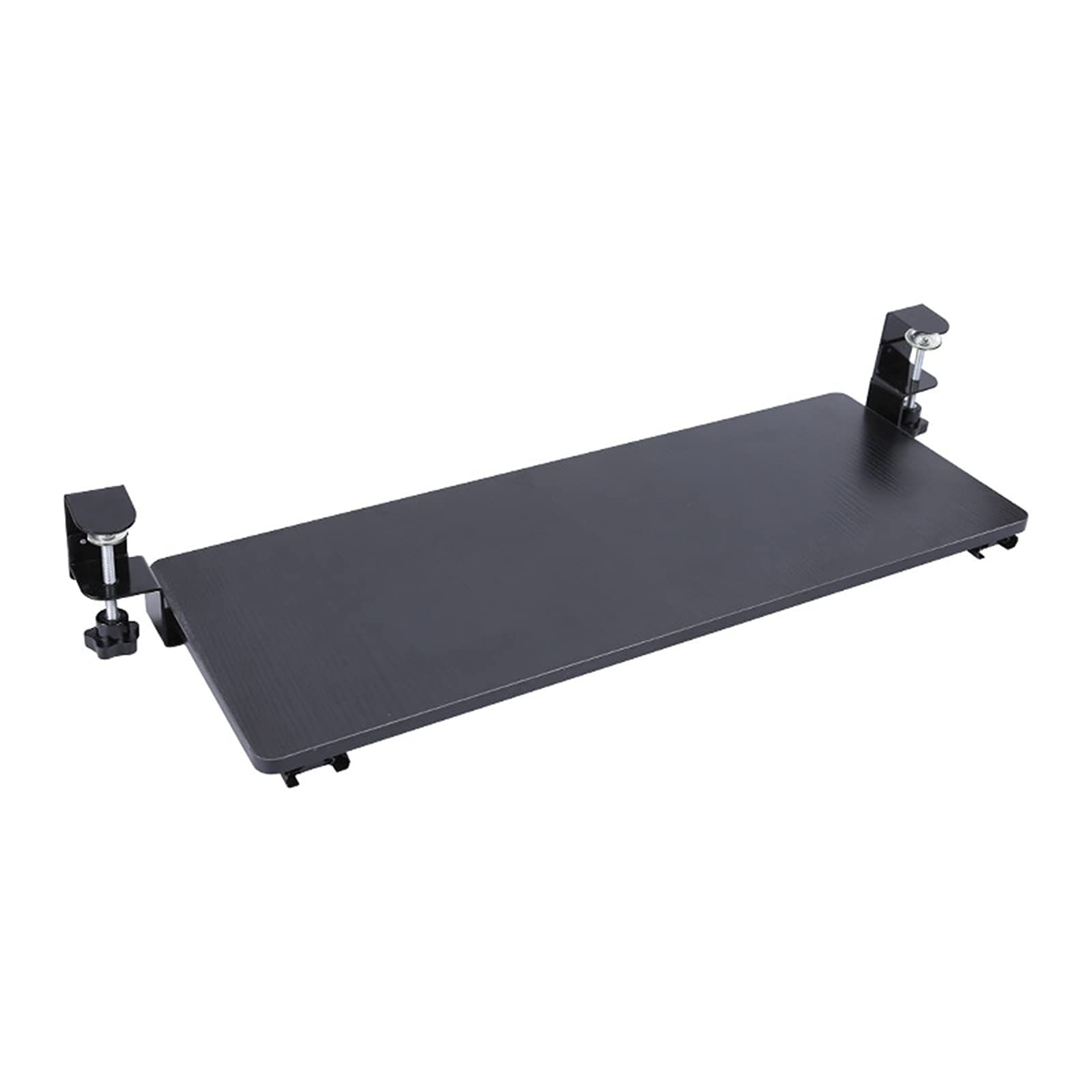 Ergonomische Tastaturablage unter dem Schreibtisch – verstellbare ausziehbare Schublade für Maus/Tastatur, platzsparendes Klemm-Design, perfekt für Heimbüro und Gaming-Setup