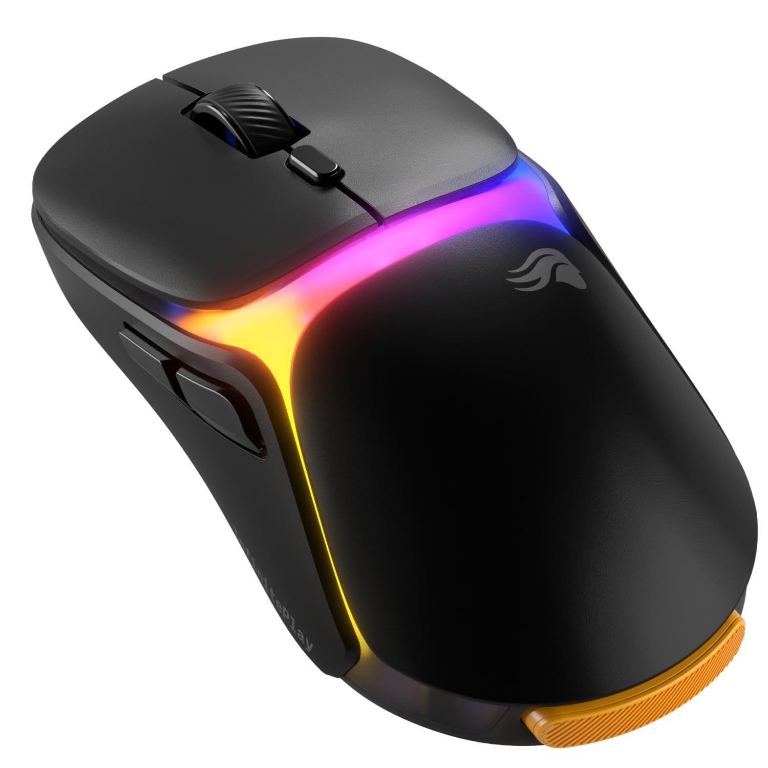 GLORIOUS Gaming – Model O3 Wireless-Gaming-Maus – Wechsel-Akku-System InfinitePlay, 8k Abfragerate, optische klick-Switches (130 Mio.), Ultraleicht (66 g), 30K-DPI-Optiksensor, RGB – Schwarz