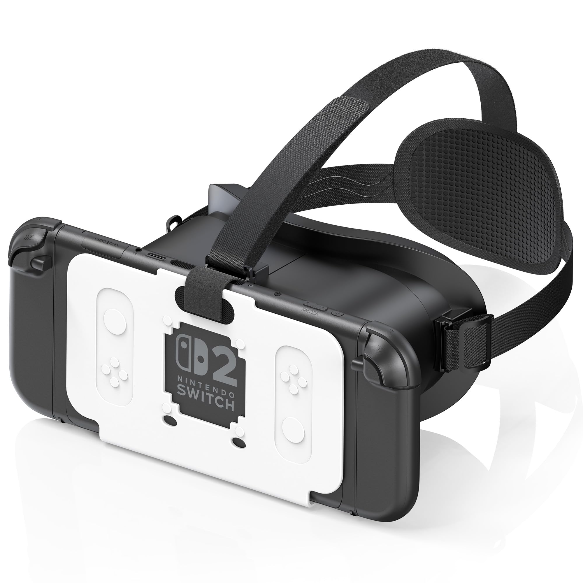 VR Headset für Nintendo Switch 2 (2025), Switch 2 Virtual Reality VR Brille mit verstellbaren HD-Linsen und komfortablem Kopfband, Labo VR-Kit für Switch 2 Zubehör, Schwarz & Weiß
