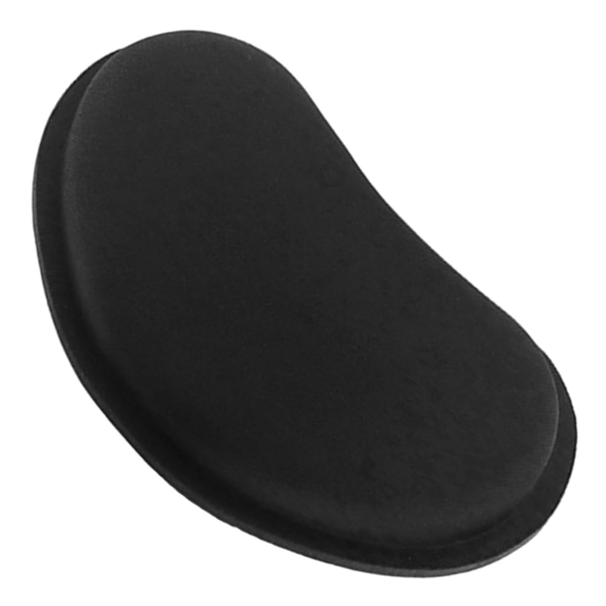 Cabilock Ergonomische EVA Maus Handgelenkauflage mit Wellenförmiger Mulde Kompakt und Tragbar Kompatibel für Gaming und Büro Schwarzes Mauspad mit Einzigartigem Design für Computer und
