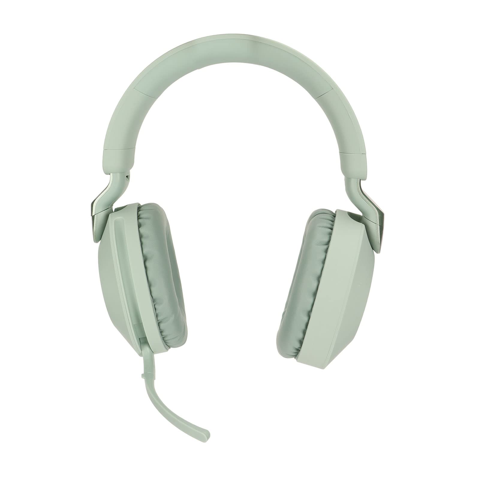 Gaming-Headset mit Dual-, 40-mm-Treibern und 14 Stunden Laufzeit, Faltbares Design für Konsolen und PC, HiFi-Sound mit Mikrofon – Blau (Green)