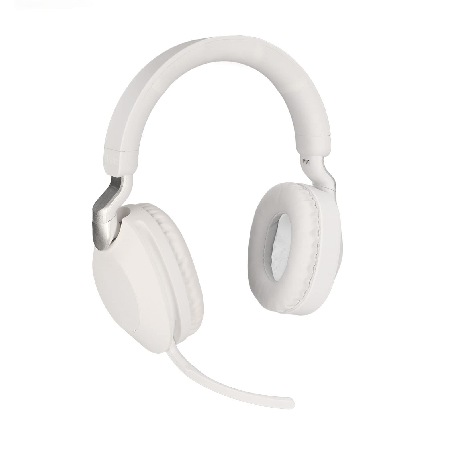 Gaming-Headset mit Dual-, 40-mm-Treibern und 14 Stunden Laufzeit, Faltbares Design für Konsolen und PC, HiFi-Sound mit Mikrofon – Blau (White)