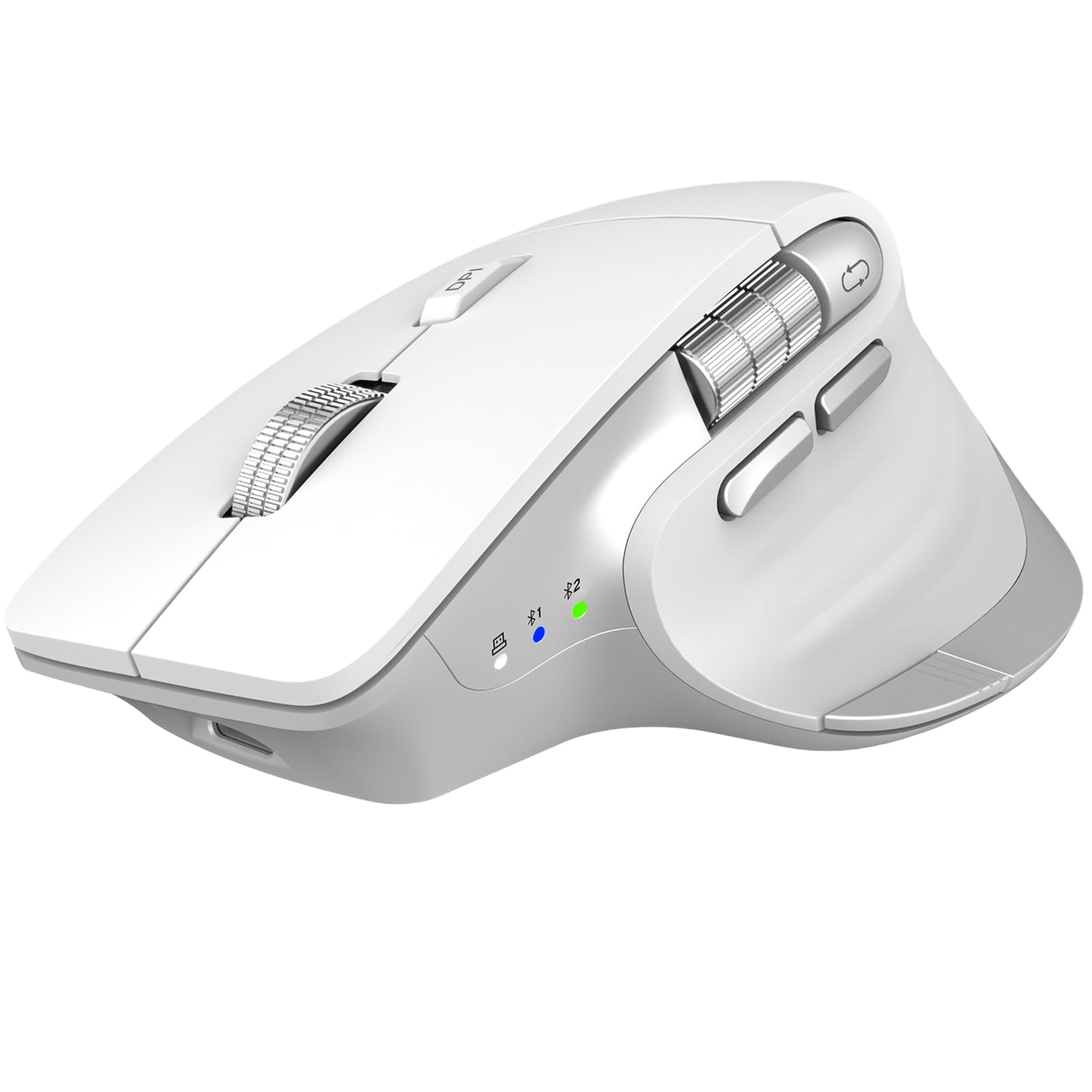 CITLLA Kabellose Bluetooth Maus,Wiederaufladbare,Geräuscharme Maus mit Multi-Device-Funktion,Einstellbarer DPI,Flying Scroll&Daumenrad,Bluetooth Mäuse für Laptop,Computer,Tablet