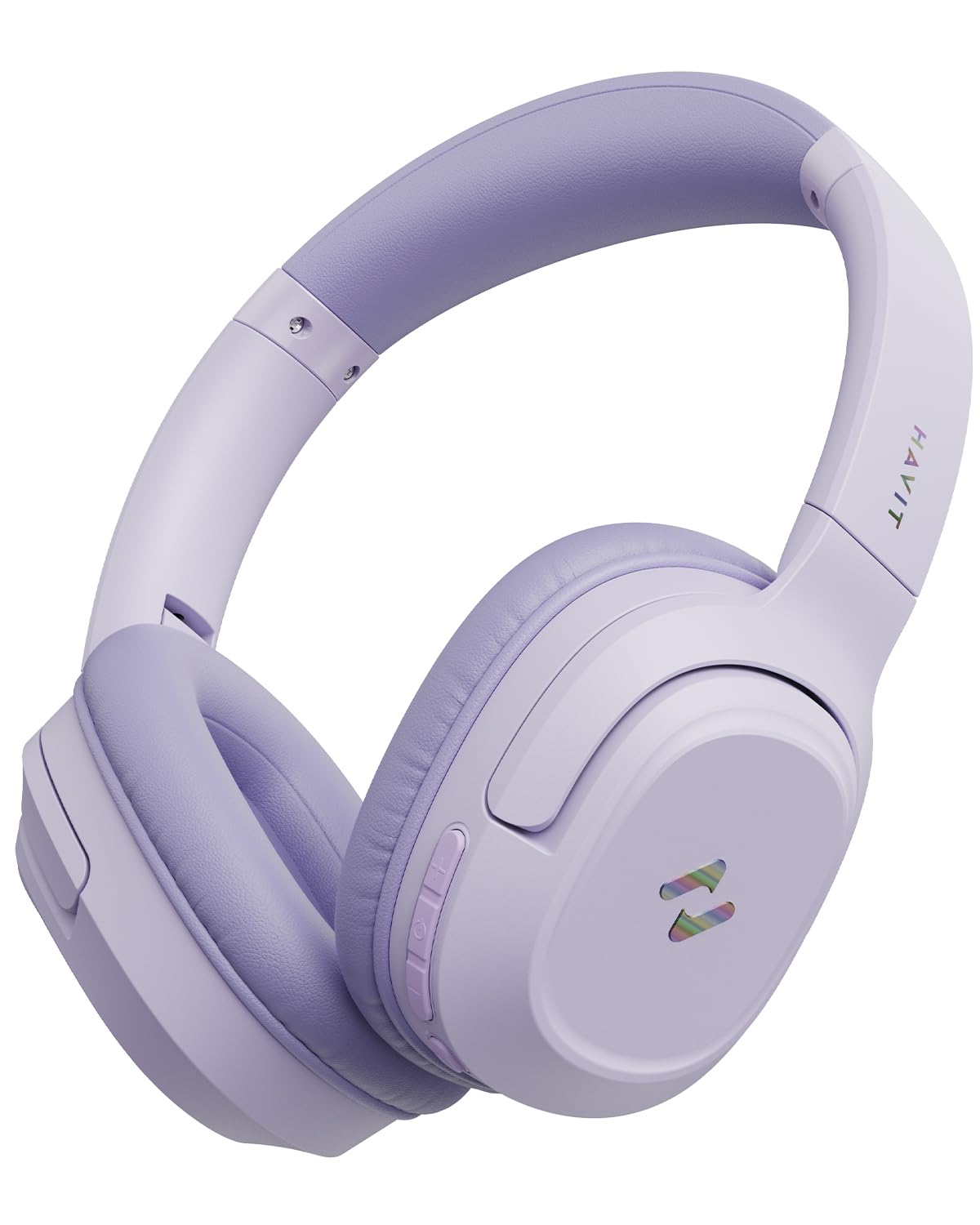 havit Active Noise Cancelling Kopfhörer, Kabellose Over Ear Bluetooth Kopfhörer mit 60ms Low Latency Game Mode, 50H Spielzeit, Faltbare Overhead-Kopfhörer mit tiefem Bass, Bluetooth 5.4, App-Steuerung