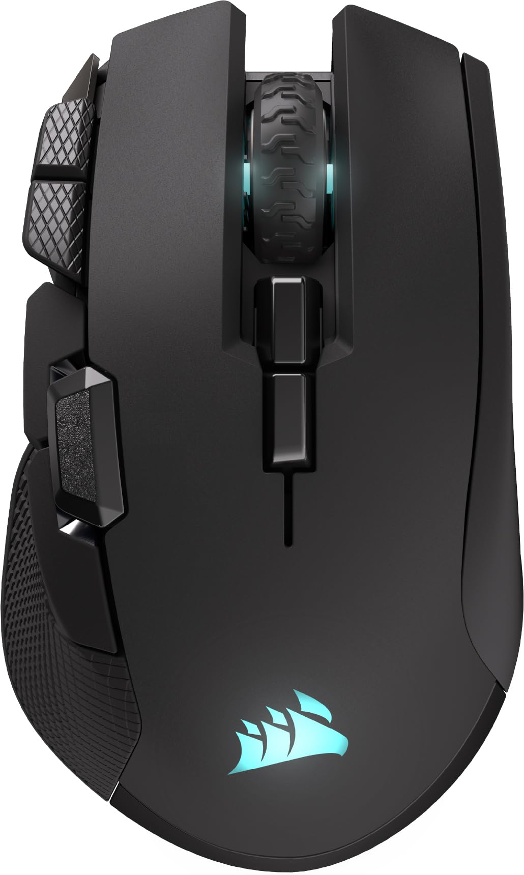 Corsair IRONCLAW Wireless SE (2026) Gaming-Maus – 26,000 DPI, Ergonomisches Design für Größere Hände, 10 Programmierbare Tasten, für MOBA, FPS, MMO – Schwarz