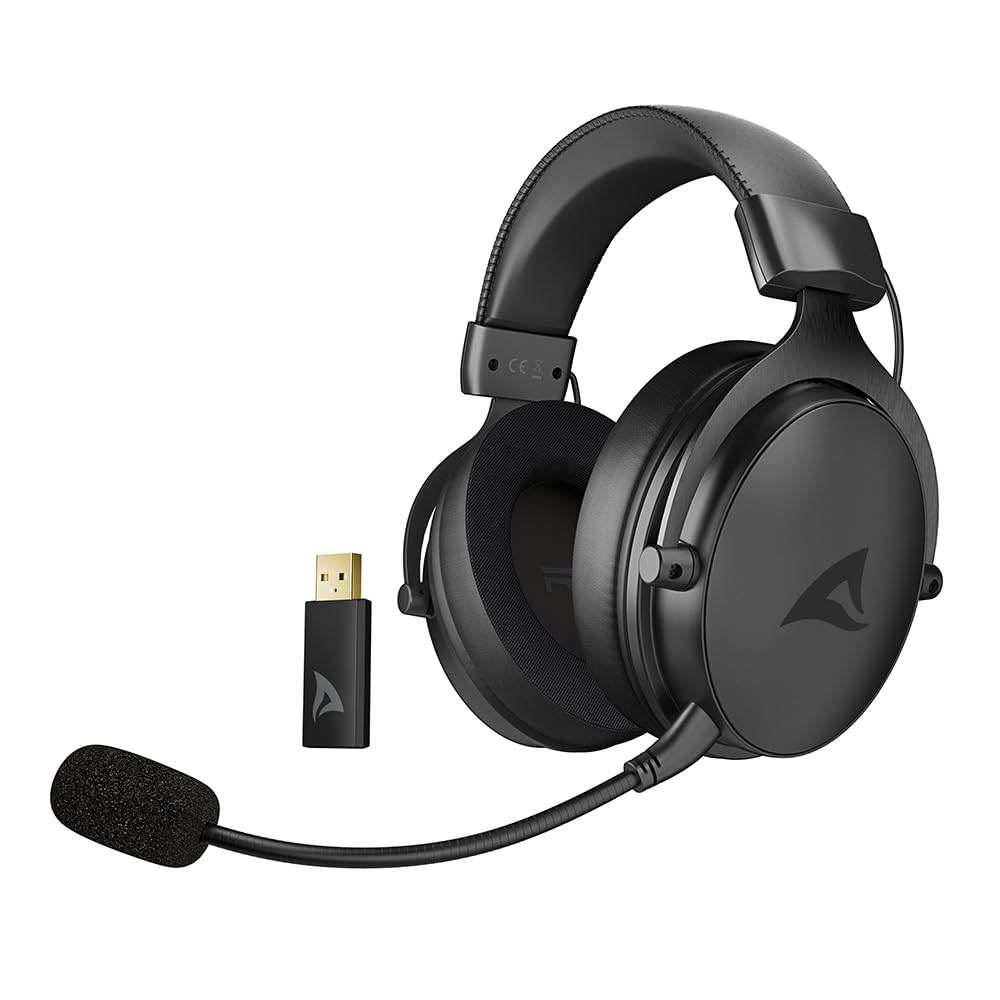 Sharkoon Skiller SGH40W, Stereo PC-Headset, Dualmodus, Wireless & TRRS