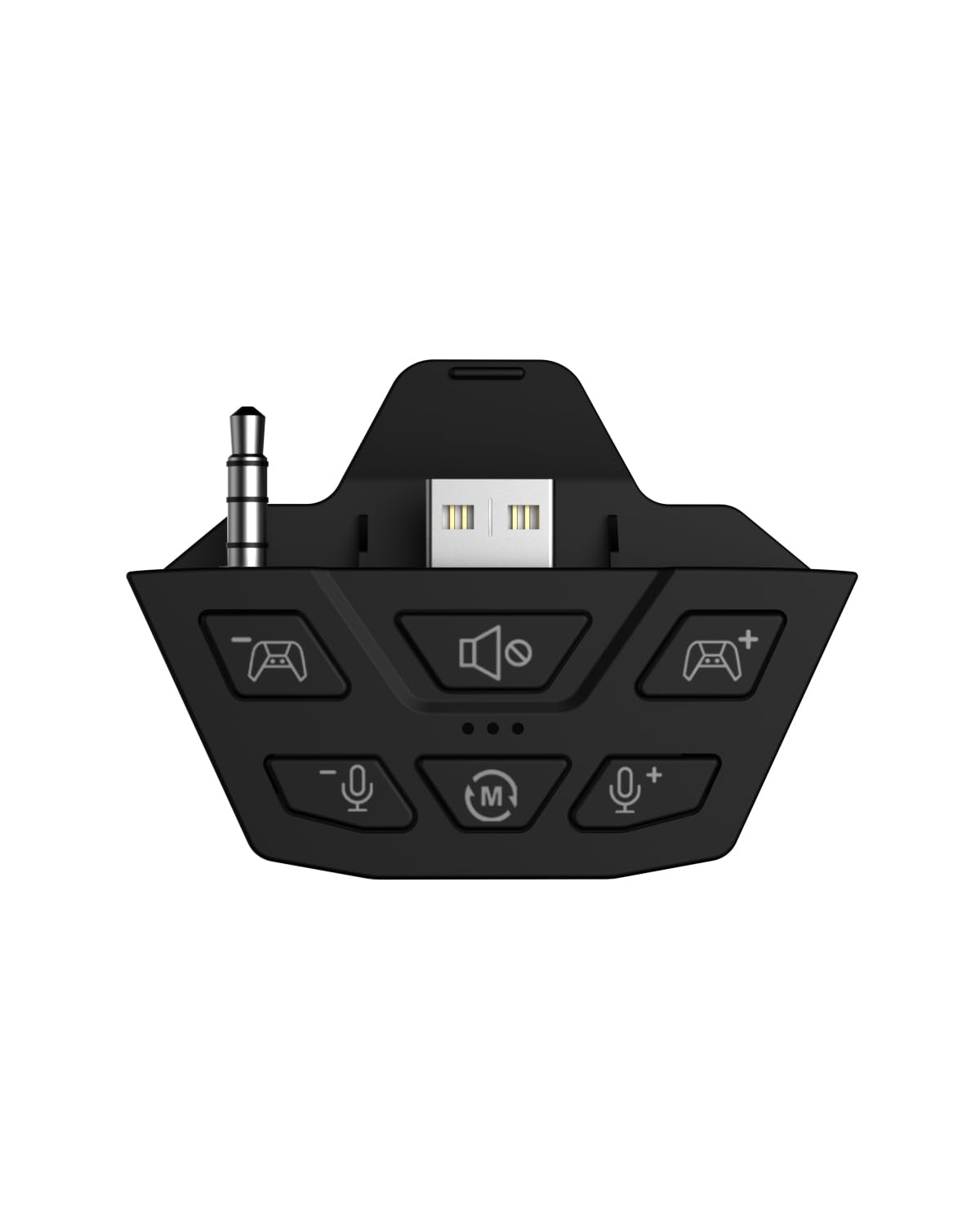 Stereo Headset Adapter, Audio Mikrofon Kopfhörer Adapter für Xbox One, Xbox Series X|S und Elite Controller, Audiobalance einstellbar (Spielesound & Voice-Chat), nicht Bluetooth kompatibel