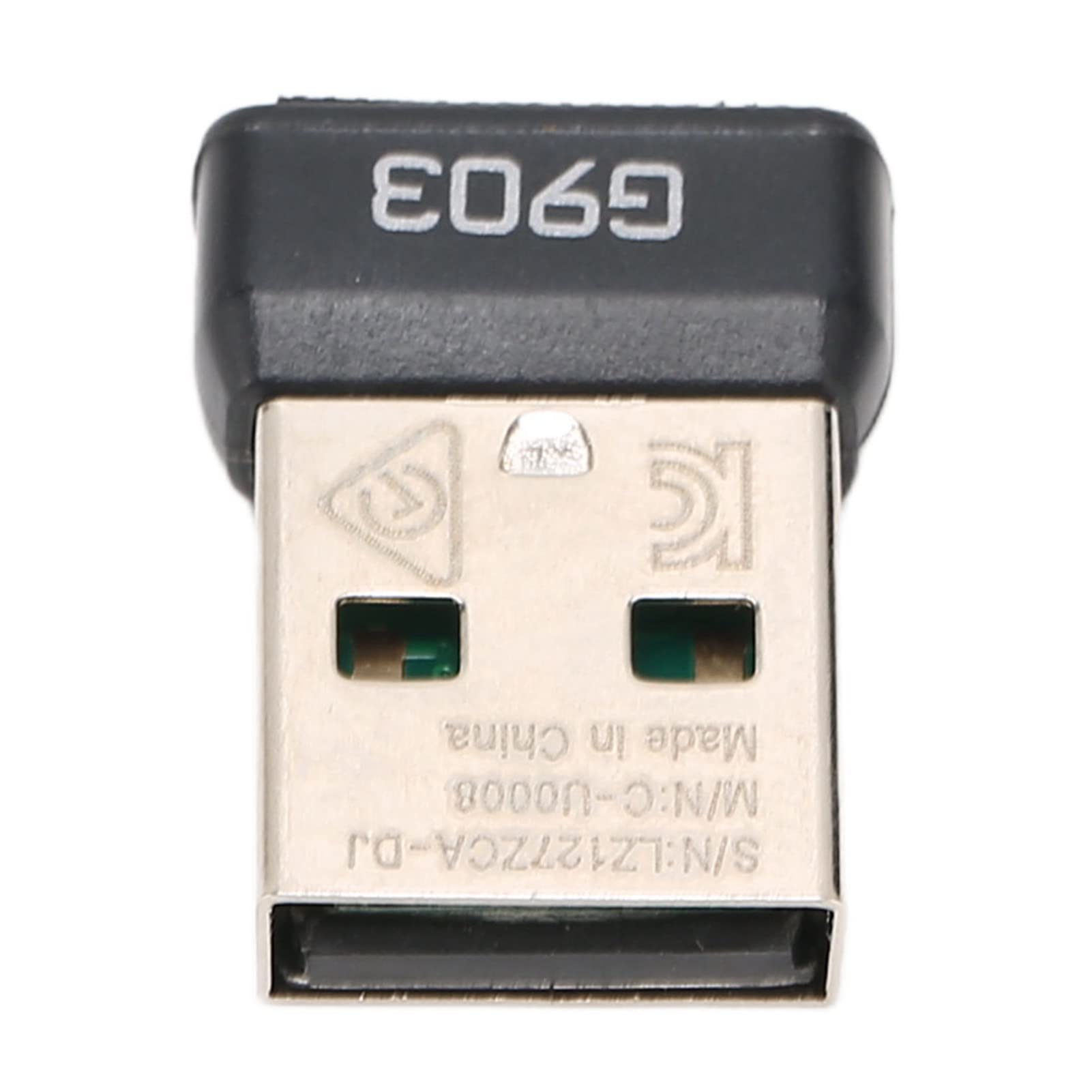 Ausla USB-Wireless-Maus-Empfänger-Adapter für G903, 2,4 G USB-Ersatz-Dongle für Gaming-Maus mit Stabiler Verbindung und Tragbarem Design