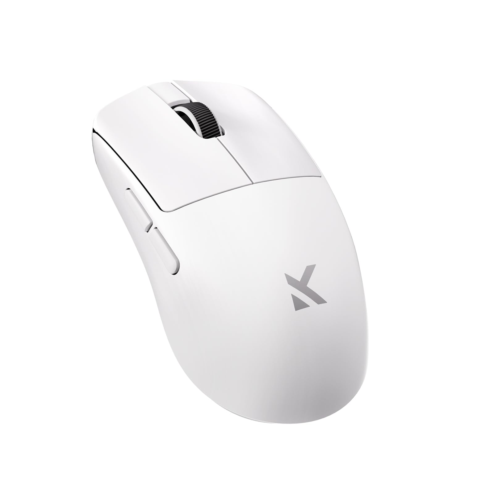 MCHOSE L7 Ultra+ Gaming Maus Kabellos, Ultraleicht, Ergonomisch, 42.000 DPI, PAW3950, Optical Switch, 20000 FPS, Dual 8K Polling, ultraschnellem 8K-Empfänger, 3-Modus-Verbindung, PC/MAC, Weiß