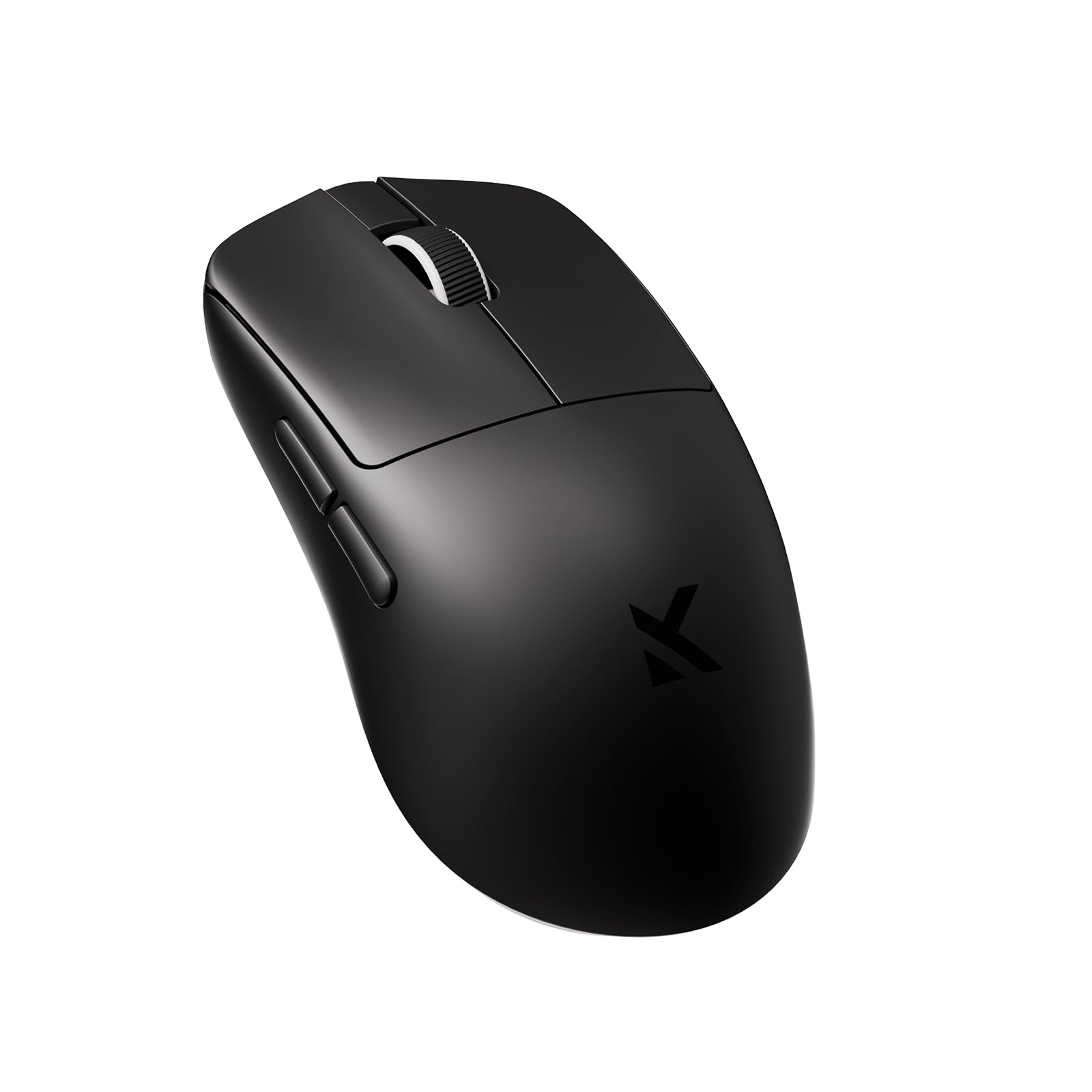 MCHOSE L7 Ultra+ Gaming Maus Kabellos, Ultraleicht, Ergonomisch, 42.000 DPI, PAW3950, Optical Switch, 20000 FPS, Dual 8K Polling, ultraschnellem 8K-Empfänger, 3-Modus-Verbindung, PC/MAC, Schwarz