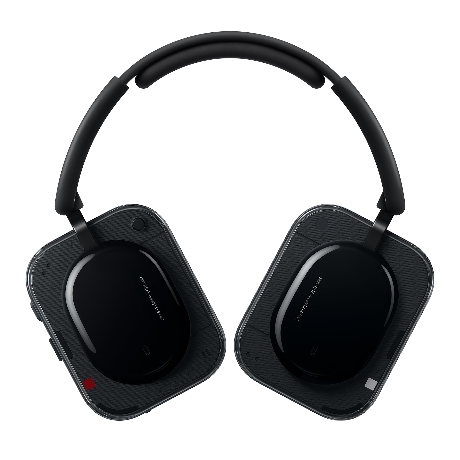 Nothing Headphone (a) Kabellose Over-Ear Kopfhörer mit ANC, bis zu 135h Akkulaufzeit, Hi-Res, LDAC, Anpassbare taktile Steuerung – Schwarz