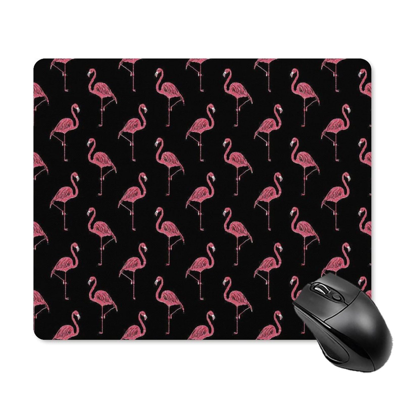 Mauspad Rosa Flamingo Mousepad Gaming Maus-Matte Wasserdicht Mouse Pad Für Studium Zuhause Laptop M