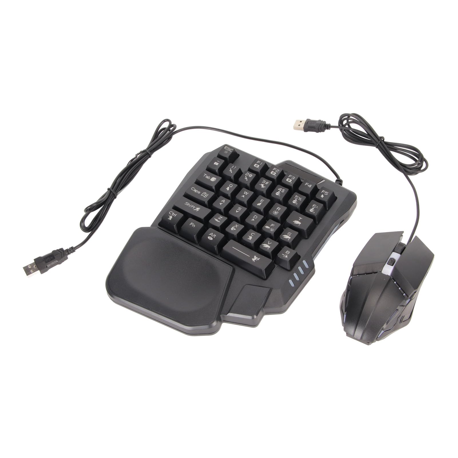 CHICIRIS PUBG Hochpräzise Gaming Konverter Adapter Für Tastatur Maus Konverter-Set Für Bessere Genauigkeit Für Spieler