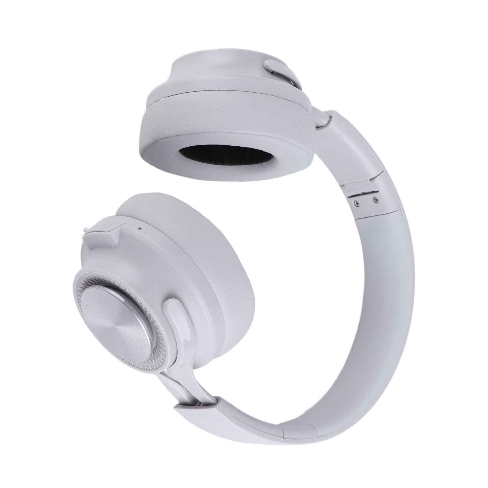 CHICIRIS Drahtloses Headset mit 3,5 mm Audiokabel für PC Tablet-Telefon, Lange Haltbarkeit Gaming-Headset, Aluminiumlegierung (WHITE)