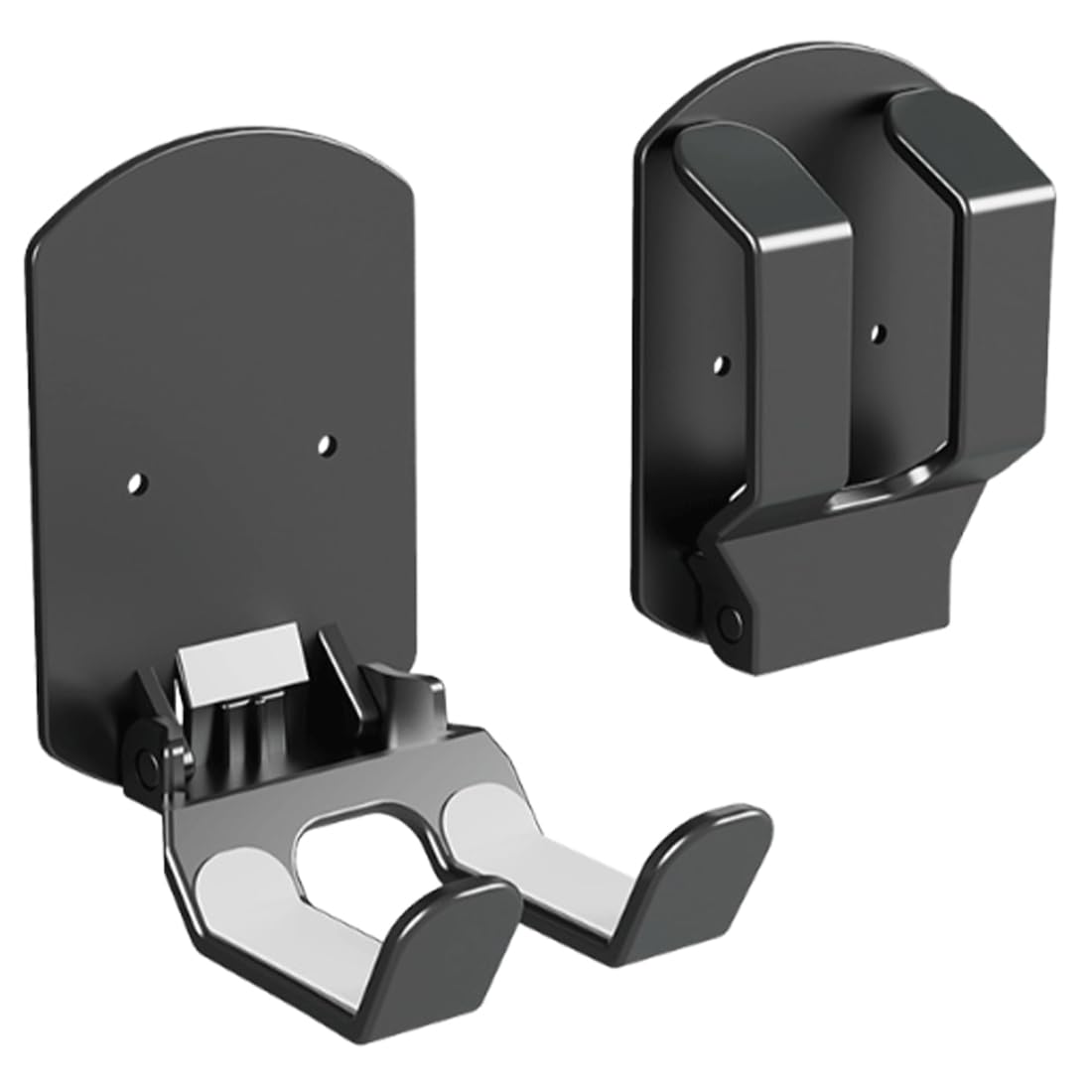 Headset Halterung, Kopfhörer Ständer, Faltbar Kopfhörerhalter, Universal Selbstklebend Kopfhörer Haken für Over Ear Kopfhörer, Gaming Headset Zubehör