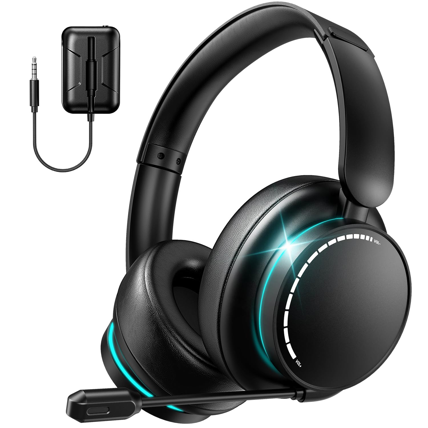 YPBDAN MD33 Wireless Gaming Headset für Xbox Series X PS5 PS4 Gaming Kopfhörer mit Mikrofon