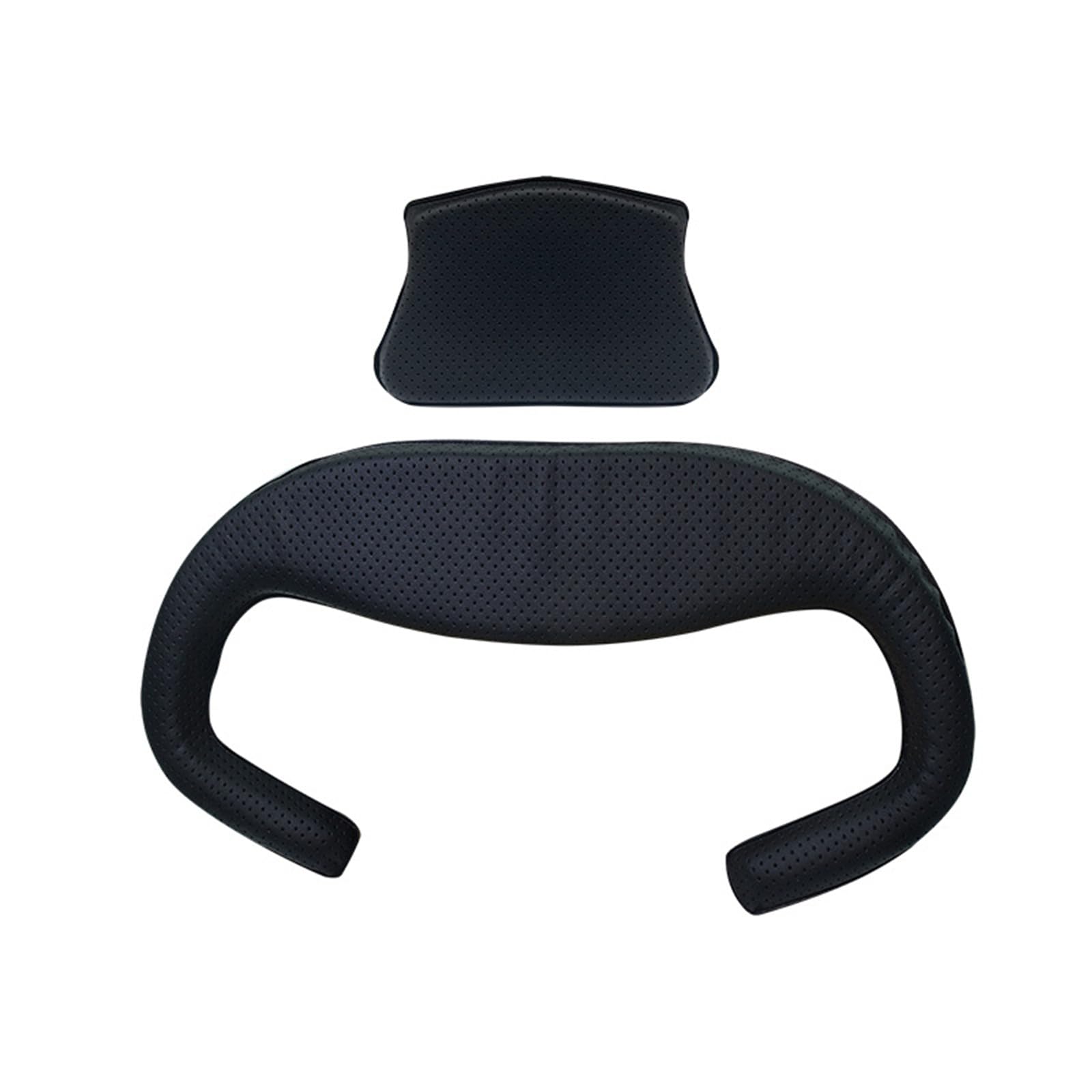Gesichtskissenbezüge für Crystal Brillen, lichtblockierendes Schaumstoffpolster, Gaming Headset Zubehör, Bequeme und atmungsaktive Gesichtsmaske