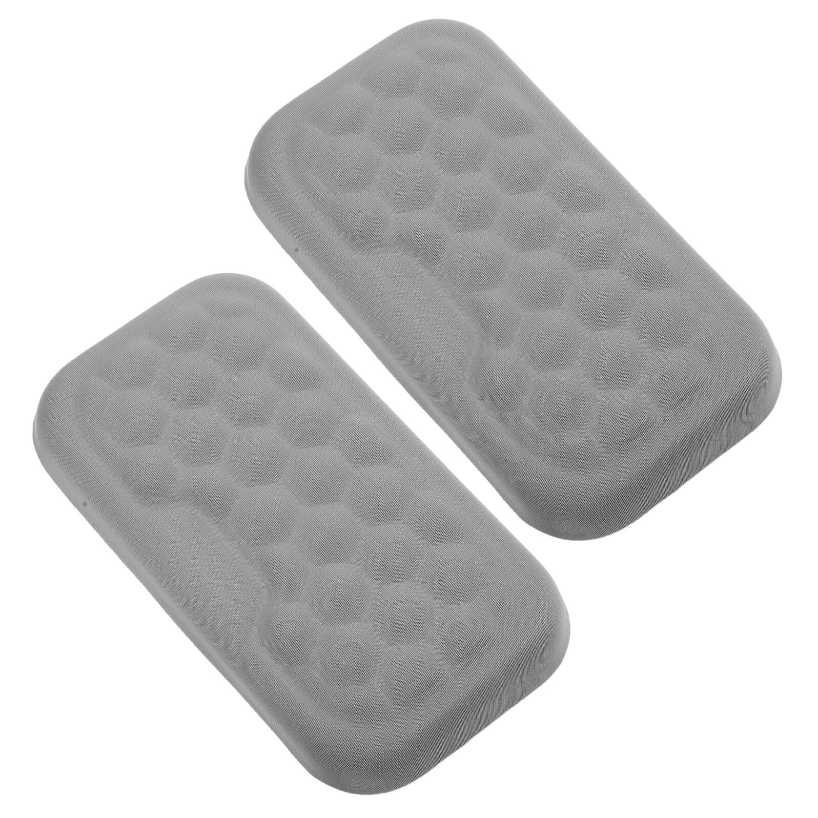 Cabilock 2 Stück Memory Schaum Handgelenkauflage für Maus und Laptop Ergonomisches Maus Handgelenkkissen fürs Büro und Gaming Weiche Handgelenkstütze für Schreibtisch und Computer