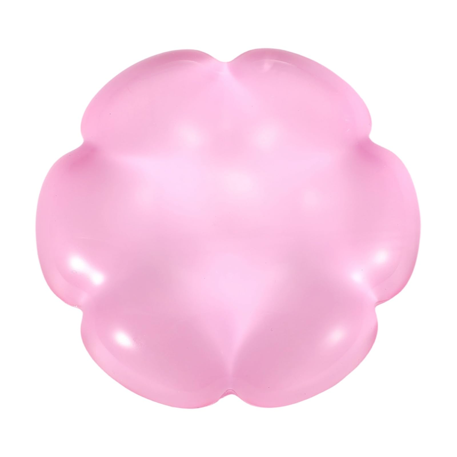 PATIKIL Gel Handgelenkstütze Handgelenkstütze Für Maus Blumenform Ergonomische Mausunterlage Weiche Silikonstütze Bequemes Kissen Für Computer Gaming Büro Zuhause Pink
