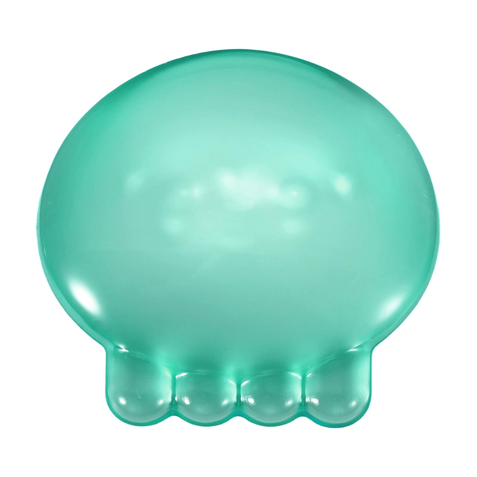PATIKIL Gel Handgelenkstütze Handgelenkstütze Für Maus Quallenform Ergonomische Mausunterlage Weiche Silikonstütze Bequemes Kissen Für Computer Gaming Büro Zuhause Grün
