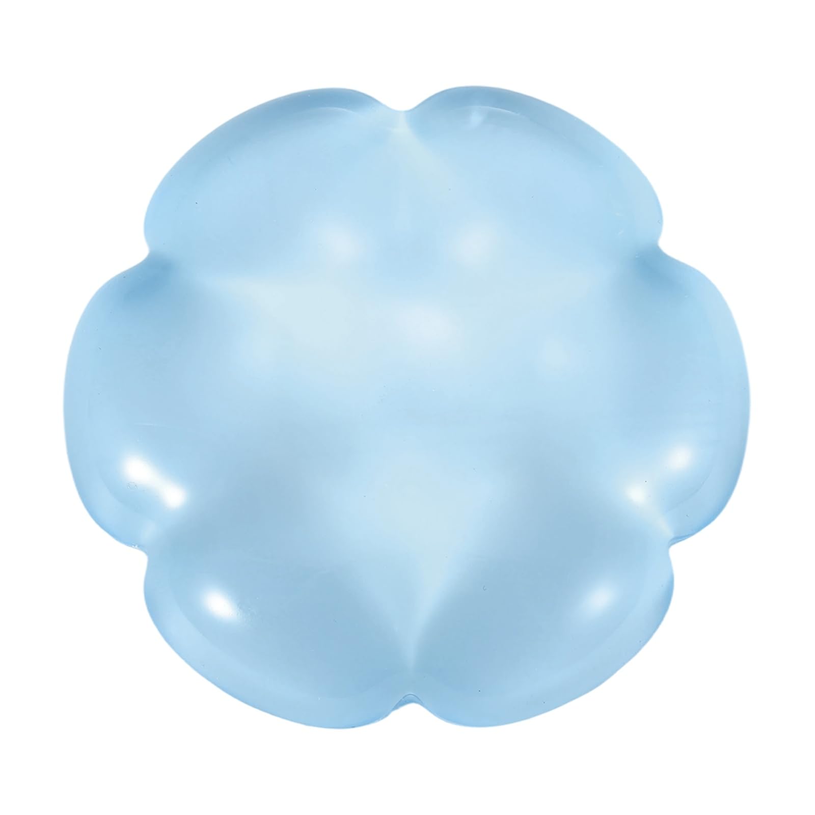 PATIKIL Gel Handgelenkstütze Handgelenkstütze Für Maus Blumenform Ergonomische Mausunterlage Weiche Silikonstütze Bequemes Kissen Für Computer Gaming Büro Zuhause Hellblau