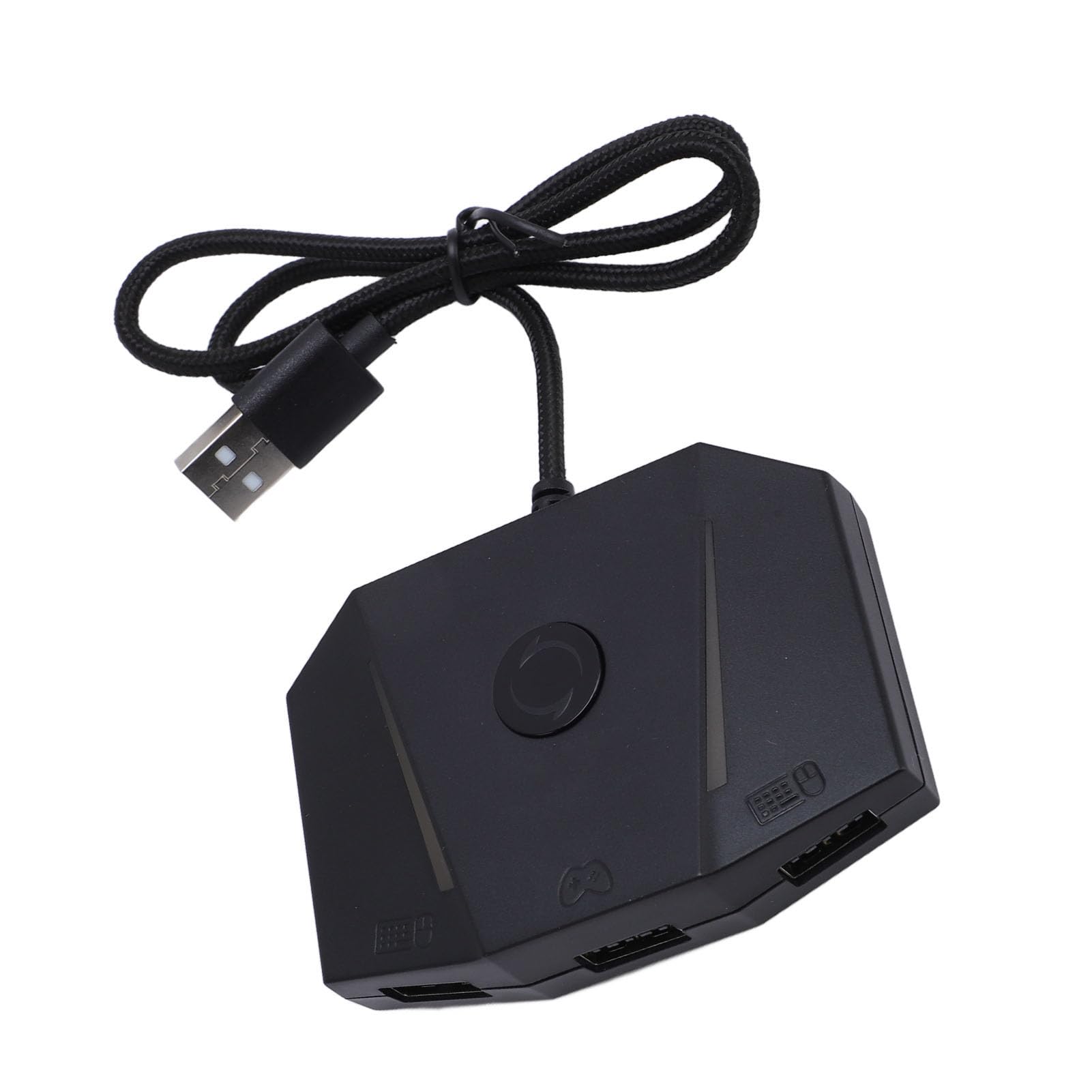 Fabater Tastatur- und Maus-Adapter-Konverter für X/S für, APP-Steuerung, Gaming-Maus-Tastatur-Adapter mit RGB-Licht, Kabelgebundener - und -Konverter, Präzise Steuerung
